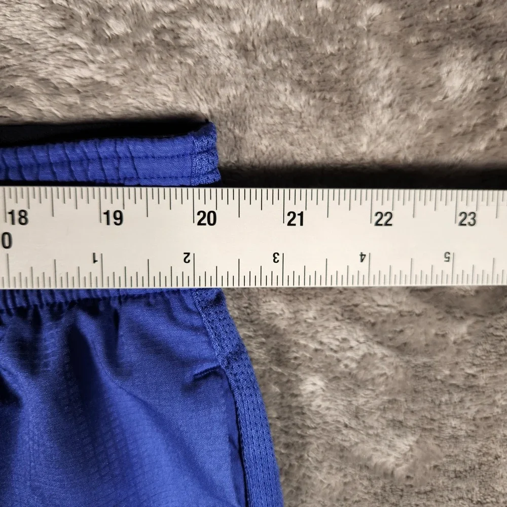Reebok Athletic Shorts Mens 3XL Blue Excellent Ripstop Mesh Training Gym Workout